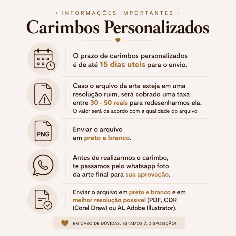 CARIMBO LOGO P (6cm)